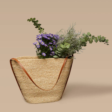 Imwe Braided Raffia Tote