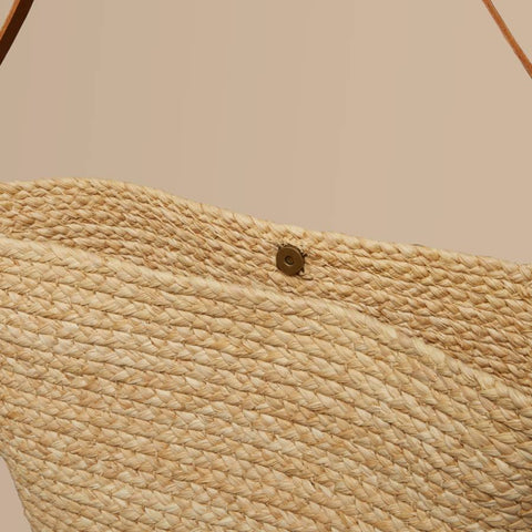Imwe Braided Raffia Tote