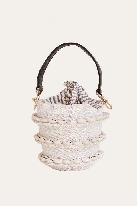 Cowrie Bucket Bag