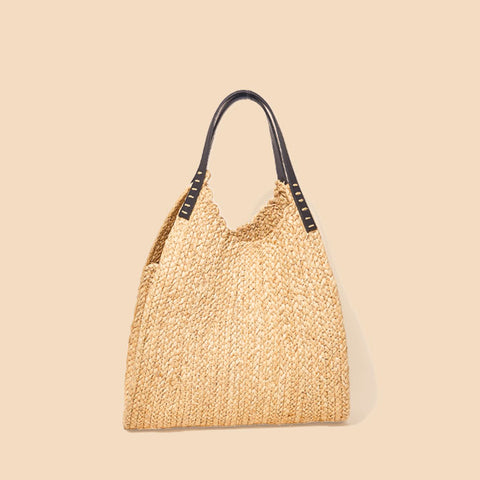 Embe Braided Raffia Tote