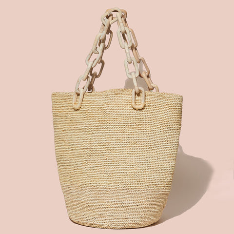 Rulindo Crochet Raffia Tote