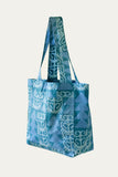 Batik Tote Bag Blue Indego Africa