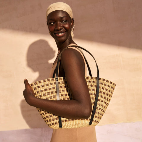 Dotti Checkered Shoulder Bag