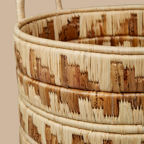 Kire Floor Basket in Natural