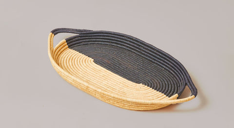 Raffia Split Tray