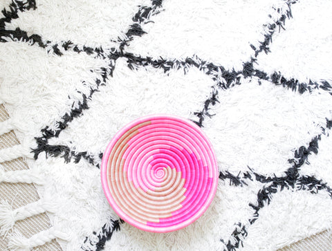 Swirl Plateau Pink