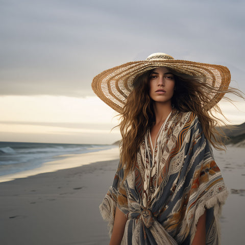 Kuma Open Weave Oversized Sun Hat