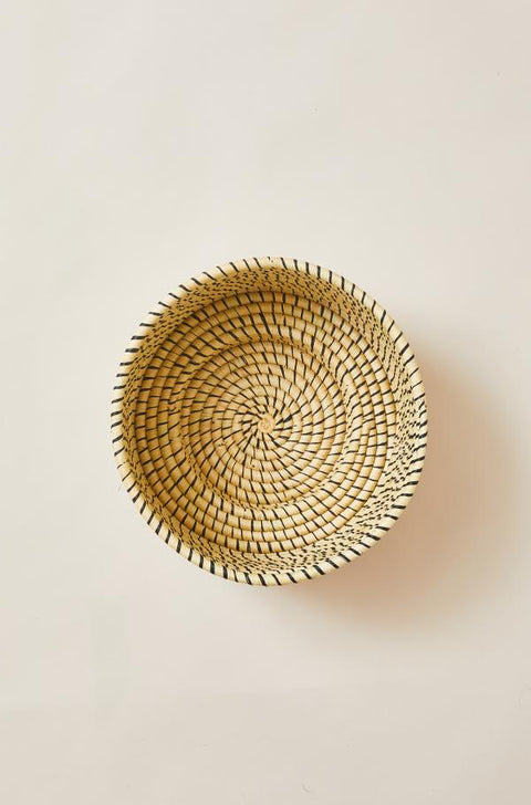 Coiled Raffia Centerpiece Bowl