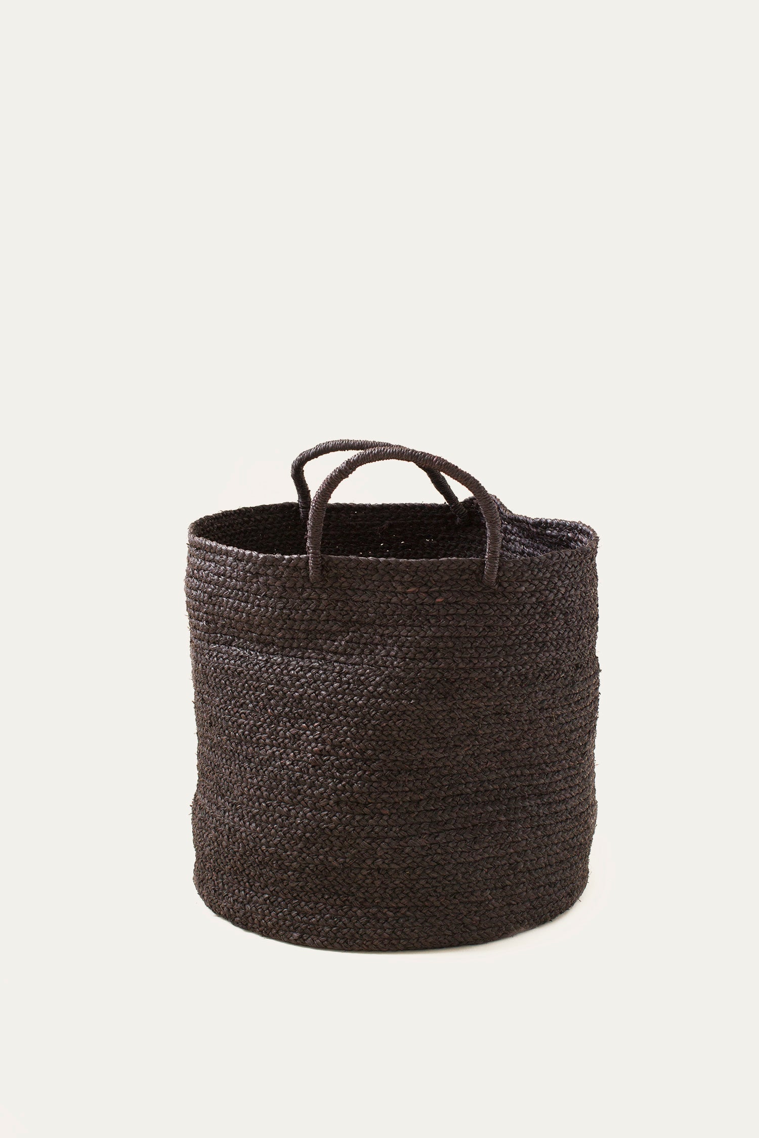 Indego Africa Braided Raffia Basket