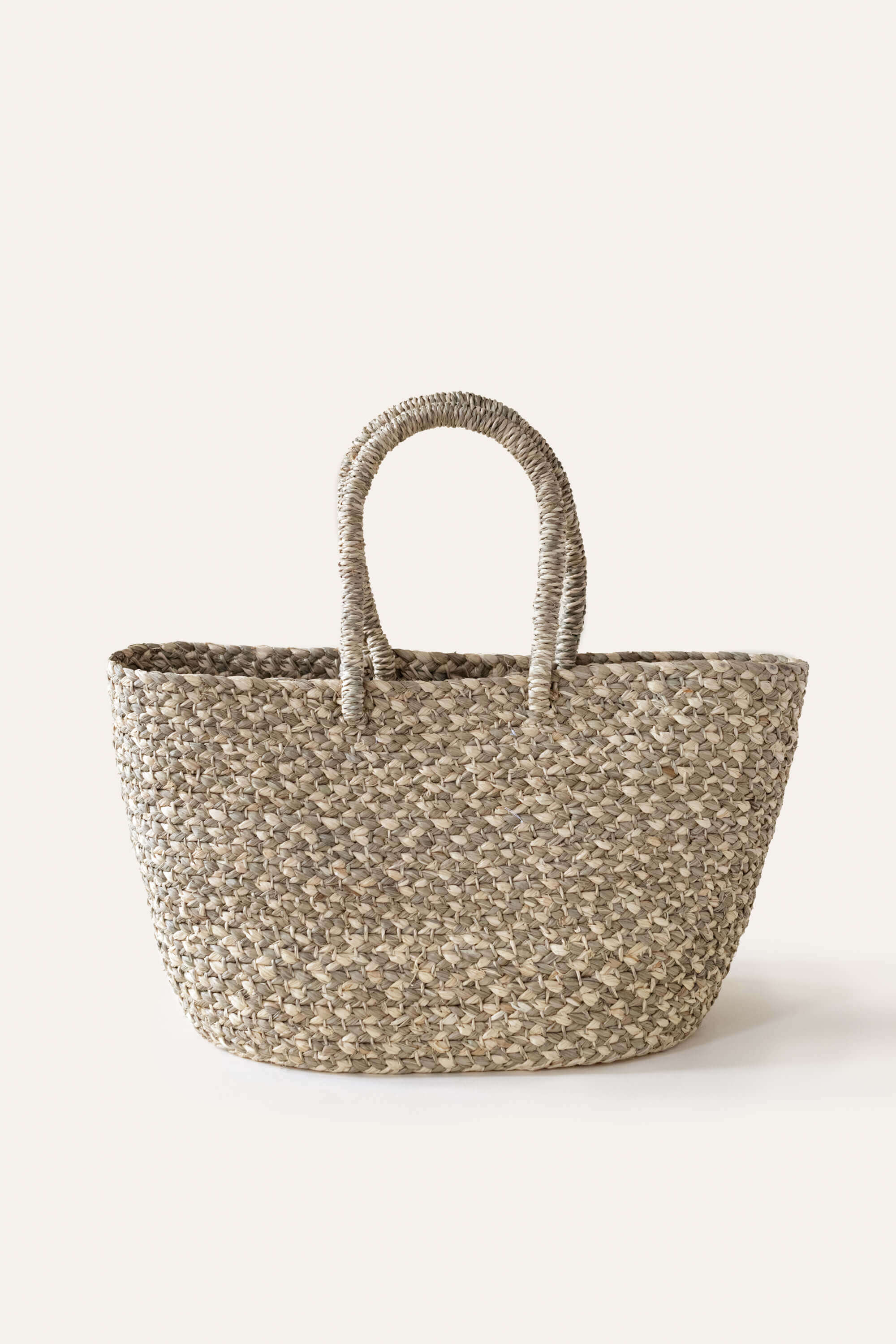Braided Raffia Tote