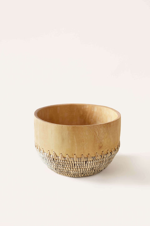 Copabu Wooden + Woven Bowl