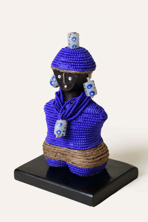 Namji Beaded Doll Blue