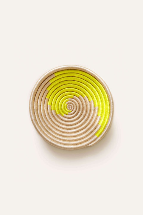 Mini Swirl Plateau Citron