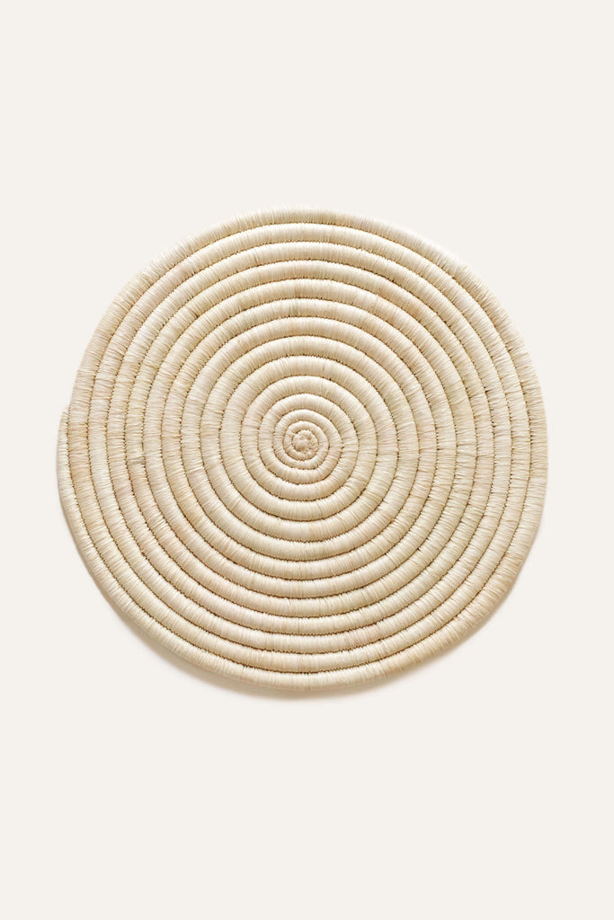 Natural Raffia Placemat - Indego Africa