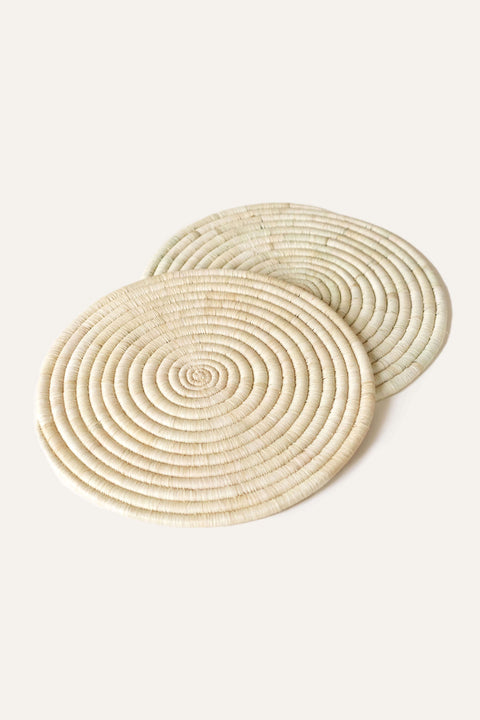 Natural Raffia Placemat