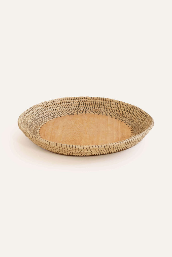 Copabu Wooden + Woven Platter