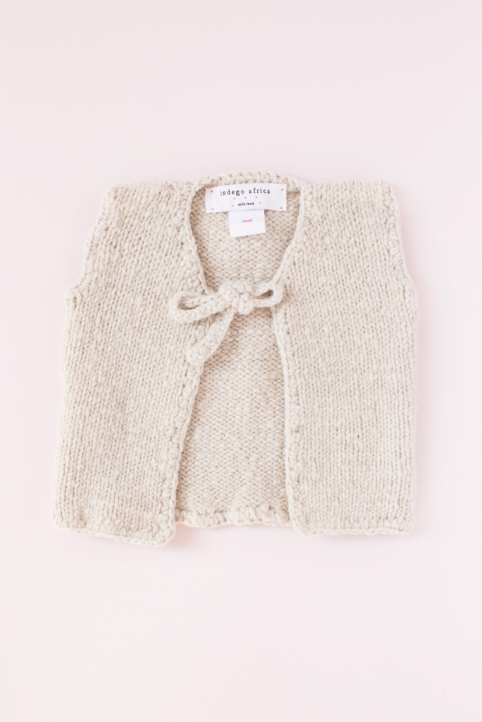 Organic Wool Kids Vest